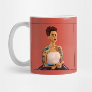 Frida and her Parrots Mug